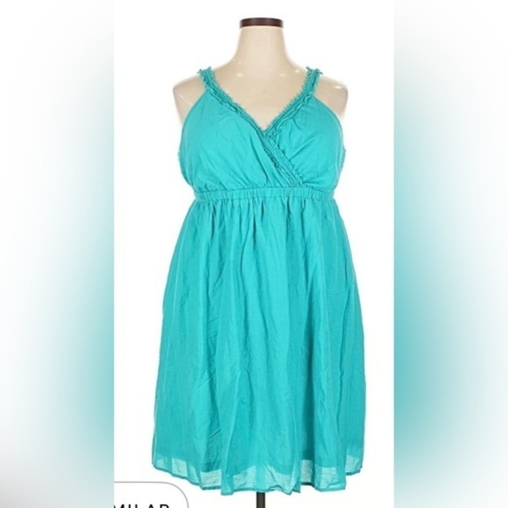 Lane Bryant Turquoise Dress